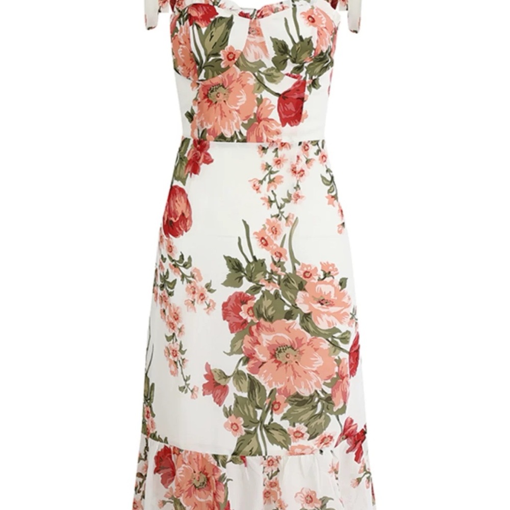Floral Print Women's Dress